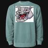 Unisex Midweight Pigment-Dyed Crewneck Sweatshirt Thumbnail