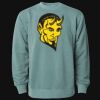 Unisex Midweight Pigment-Dyed Crewneck Sweatshirt Thumbnail