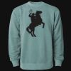 Unisex Midweight Pigment-Dyed Crewneck Sweatshirt Thumbnail