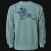 Unisex Midweight Pigment-Dyed Crewneck Sweatshirt Thumbnail