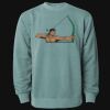 Unisex Midweight Pigment-Dyed Crewneck Sweatshirt Thumbnail