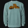 Unisex Midweight Pigment-Dyed Crewneck Sweatshirt Thumbnail
