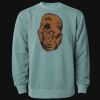 Unisex Midweight Pigment-Dyed Crewneck Sweatshirt Thumbnail
