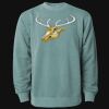 Unisex Midweight Pigment-Dyed Crewneck Sweatshirt Thumbnail
