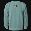 Unisex Midweight Pigment-Dyed Crewneck Sweatshirt Thumbnail