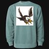 Unisex Midweight Pigment-Dyed Crewneck Sweatshirt Thumbnail