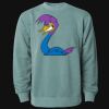 Unisex Midweight Pigment-Dyed Crewneck Sweatshirt Thumbnail