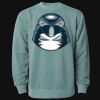 Unisex Midweight Pigment-Dyed Crewneck Sweatshirt Thumbnail