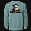Unisex Midweight Pigment-Dyed Crewneck Sweatshirt Thumbnail