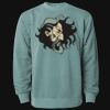 Unisex Midweight Pigment-Dyed Crewneck Sweatshirt Thumbnail