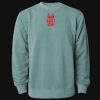 Unisex Midweight Pigment-Dyed Crewneck Sweatshirt Thumbnail