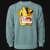 Unisex Midweight Pigment-Dyed Crewneck Sweatshirt Thumbnail