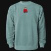 Unisex Midweight Pigment-Dyed Crewneck Sweatshirt Thumbnail