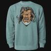 Unisex Midweight Pigment-Dyed Crewneck Sweatshirt Thumbnail