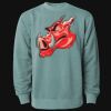 Unisex Midweight Pigment-Dyed Crewneck Sweatshirt Thumbnail