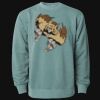 Unisex Midweight Pigment-Dyed Crewneck Sweatshirt Thumbnail