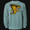 Unisex Midweight Pigment-Dyed Crewneck Sweatshirt Thumbnail