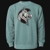 Unisex Midweight Pigment-Dyed Crewneck Sweatshirt Thumbnail