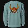 Unisex Midweight Pigment-Dyed Crewneck Sweatshirt Thumbnail