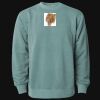 Unisex Midweight Pigment-Dyed Crewneck Sweatshirt Thumbnail