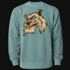 Unisex Midweight Pigment-Dyed Crewneck Sweatshirt Thumbnail