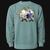 Unisex Midweight Pigment-Dyed Crewneck Sweatshirt Thumbnail
