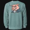 Unisex Midweight Pigment-Dyed Crewneck Sweatshirt Thumbnail