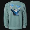 Unisex Midweight Pigment-Dyed Crewneck Sweatshirt Thumbnail