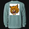 Unisex Midweight Pigment-Dyed Crewneck Sweatshirt Thumbnail