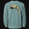 Unisex Midweight Pigment-Dyed Crewneck Sweatshirt Thumbnail