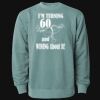 Unisex Midweight Pigment-Dyed Crewneck Sweatshirt Thumbnail