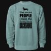Unisex Midweight Pigment-Dyed Crewneck Sweatshirt Thumbnail