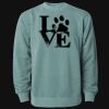 Unisex Midweight Pigment-Dyed Crewneck Sweatshirt Thumbnail