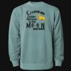Unisex Midweight Pigment-Dyed Crewneck Sweatshirt Thumbnail