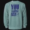 Unisex Midweight Pigment-Dyed Crewneck Sweatshirt Thumbnail