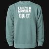 Unisex Midweight Pigment-Dyed Crewneck Sweatshirt Thumbnail