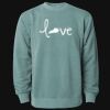 Unisex Midweight Pigment-Dyed Crewneck Sweatshirt Thumbnail