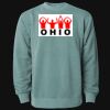 Unisex Midweight Pigment-Dyed Crewneck Sweatshirt Thumbnail