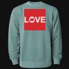Unisex Midweight Pigment-Dyed Crewneck Sweatshirt Thumbnail