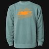 Unisex Midweight Pigment-Dyed Crewneck Sweatshirt Thumbnail