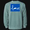 Unisex Midweight Pigment-Dyed Crewneck Sweatshirt Thumbnail