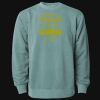 Unisex Midweight Pigment-Dyed Crewneck Sweatshirt Thumbnail