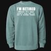 Unisex Midweight Pigment-Dyed Crewneck Sweatshirt Thumbnail