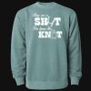 Unisex Midweight Pigment-Dyed Crewneck Sweatshirt Thumbnail