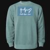 Unisex Midweight Pigment-Dyed Crewneck Sweatshirt Thumbnail