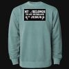 Unisex Midweight Pigment-Dyed Crewneck Sweatshirt Thumbnail