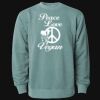Unisex Midweight Pigment-Dyed Crewneck Sweatshirt Thumbnail