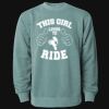 Unisex Midweight Pigment-Dyed Crewneck Sweatshirt Thumbnail