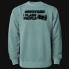 Unisex Midweight Pigment-Dyed Crewneck Sweatshirt Thumbnail