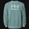 Unisex Midweight Pigment-Dyed Crewneck Sweatshirt Thumbnail